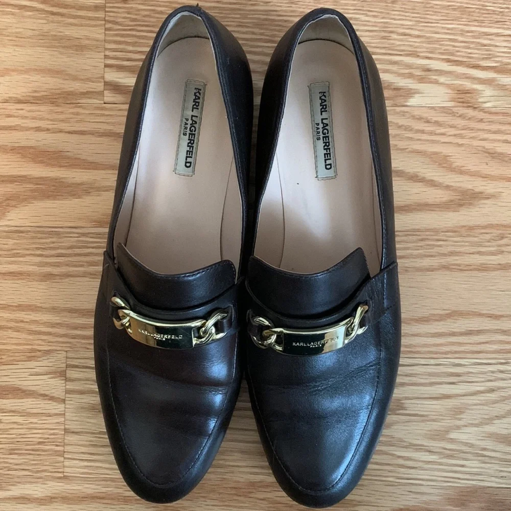 Karl Lagerfeld Paris Cabana Loafer Flats size 9 US - Picture 1 of 12